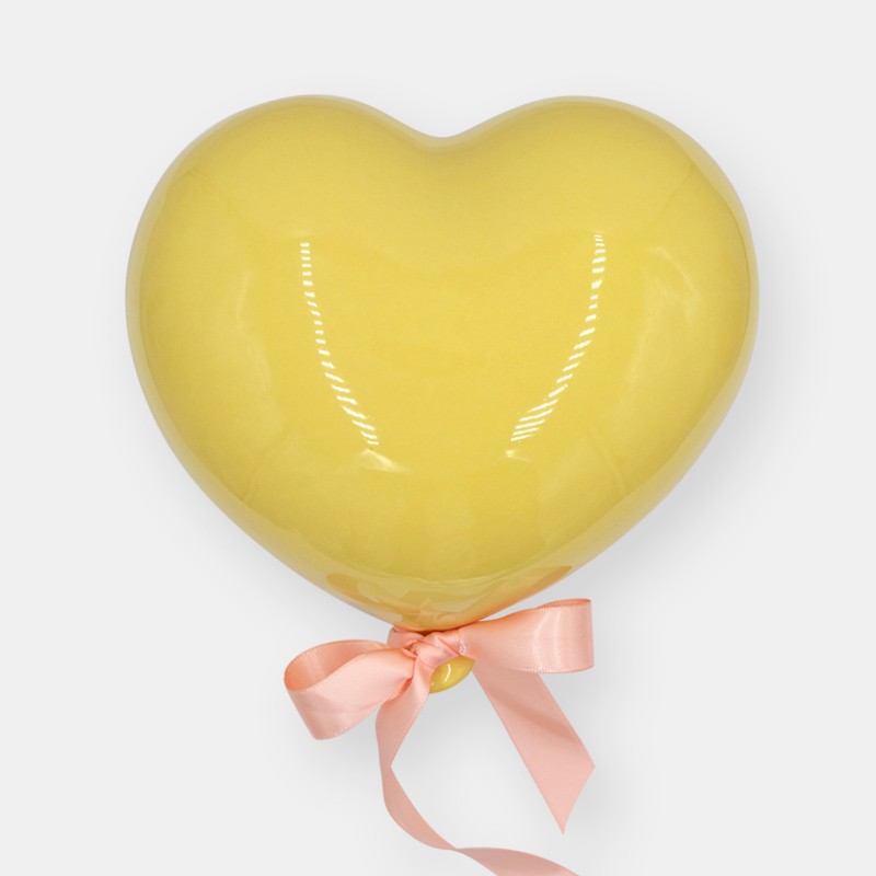 Palloncino cuore medio - Gubbio Ceramica